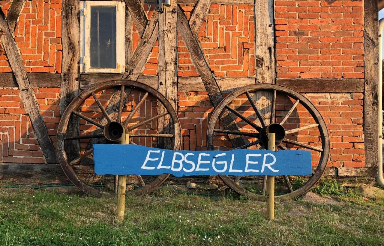 Ferienwohnung Elbsegler Bleckede Exteriör bild